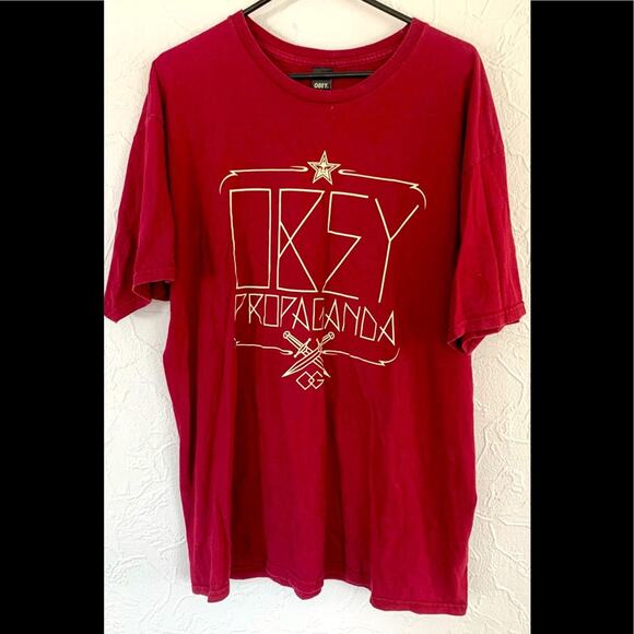 OBEY PROPAGANDA MENS STREETWEAR SHIRT SZ XL - Picture 1 of 4